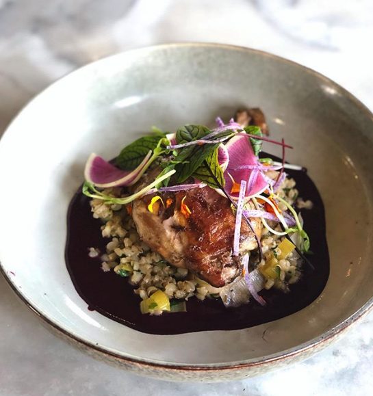 Confit duck maryland